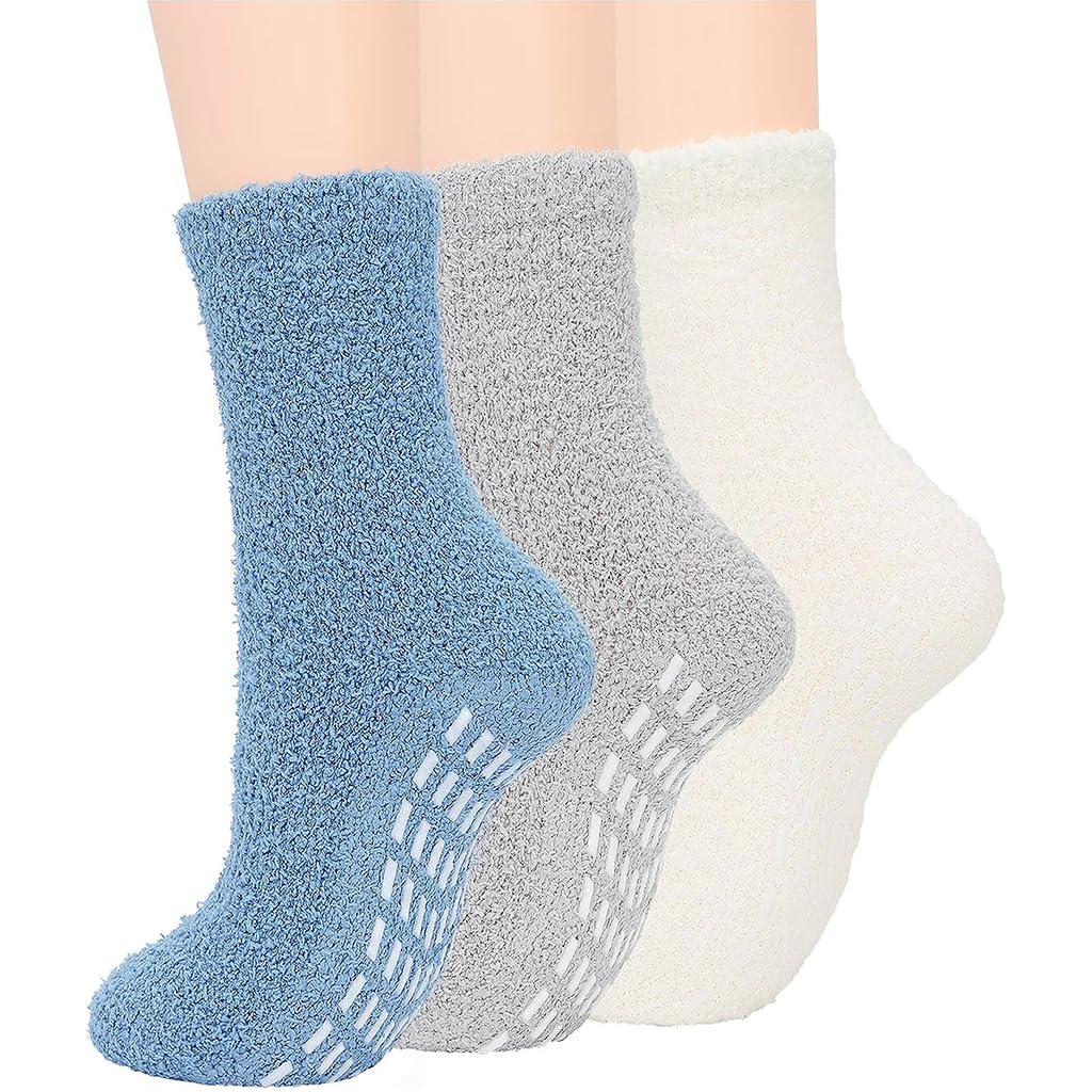 PALAY 3 Pair Socks for Women Anti-skid Socks Home Floor Socks Coral Velvet Socks Warm Winter Thermal Socks Ankle Socks Ankle Socks for Women PALAY 3 Pair Socks for Women Anti-skid Socks Home Floor Socks Coral Velvet Socks Warm Winter Thermal Socks Ankle Socks Ankle Socks for Women
